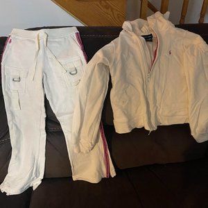 used excellent condition RL two piece training set size 6